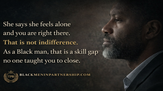 Black man relationship emotional disconnect partner feels alone communication gap burnout in relationships
