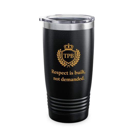 Ringneck 20oz Tumbler — 'Respect is built, not demanded' Insulated Travel Cup