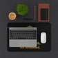 Desk Mat — 'Respect Is Built, Not Demanded' Gold Crest Gaming/Office Desk Pad