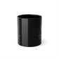 Black Ceramic Coffee Mug — 'Success Starts with Your Morning' Inspirational 11oz
