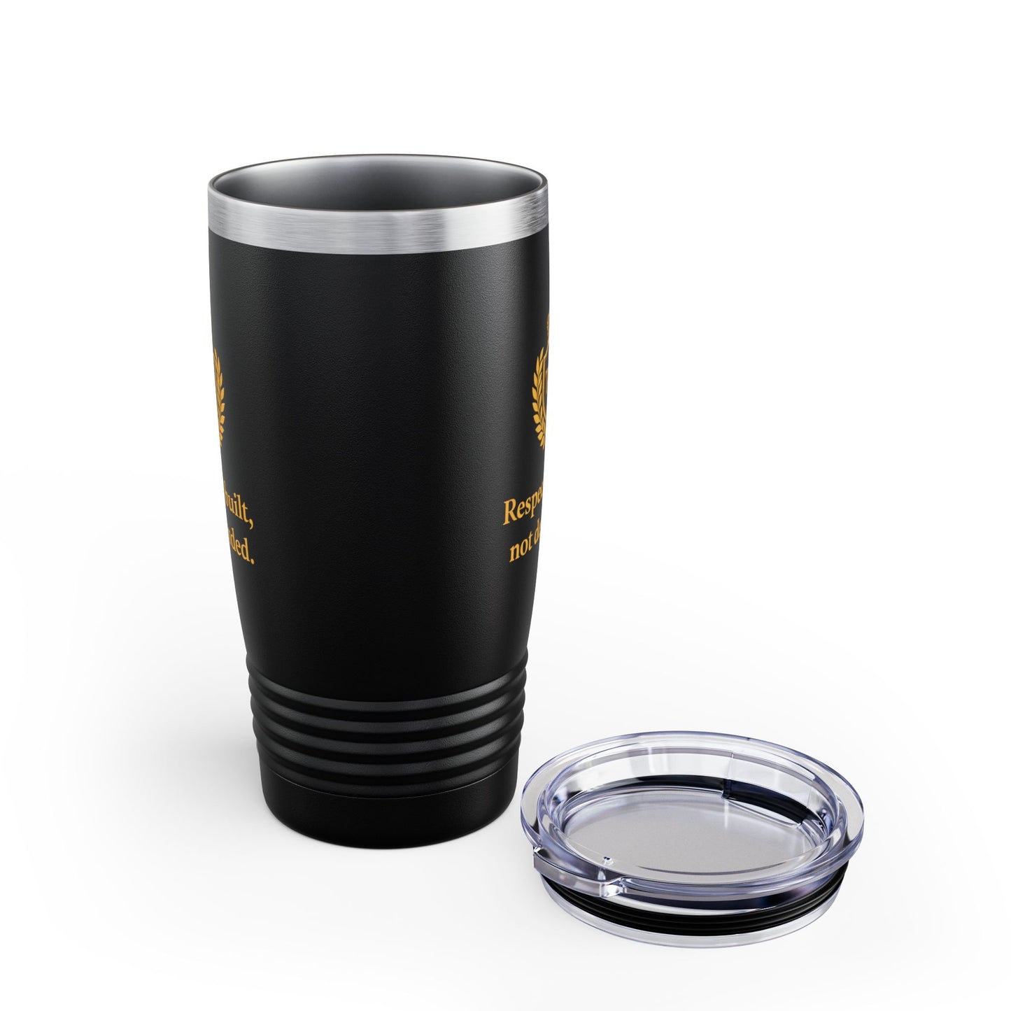 Ringneck 20oz Tumbler — 'Respect is built, not demanded' Insulated Travel Cup
