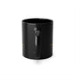 Black Ceramic Coffee Mug — 'Success Starts with Your Morning' Inspirational 11oz
