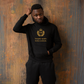 Integrity Crest Hoodie – Motivational Quote Sweatshirt “Integrity Speaks Before Words Do